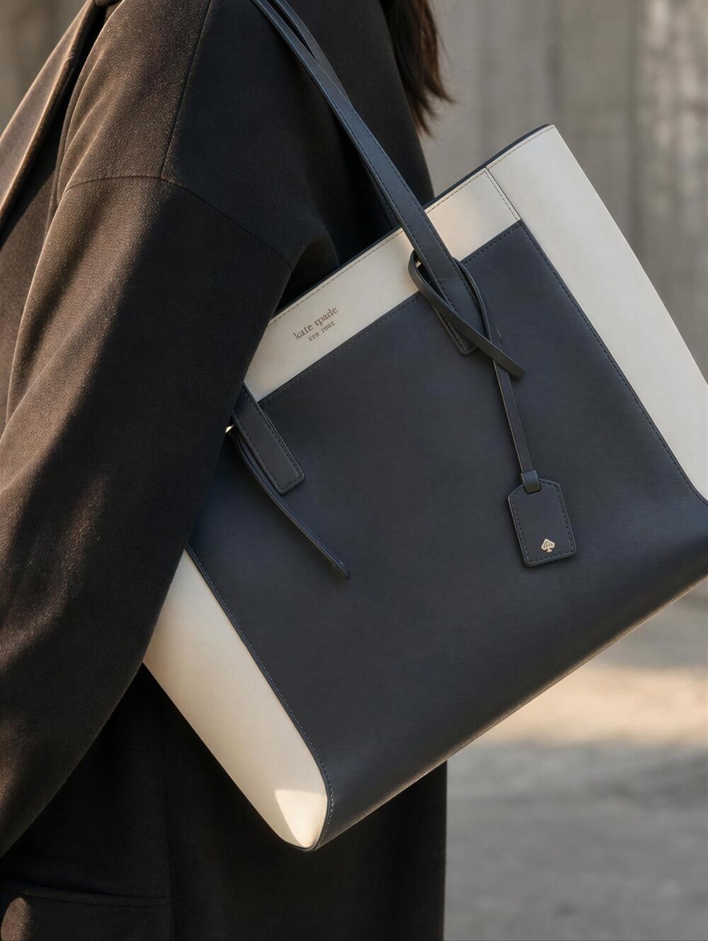 Kate Spade Laptop Tote. Two Tone. With A Dustbag